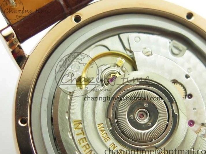 MIROTIME 1226 Portofino 37mm RG V7F 1:1 Best Edition Gray Dial on Deep Brown Leather Strap A SunProtective 7090